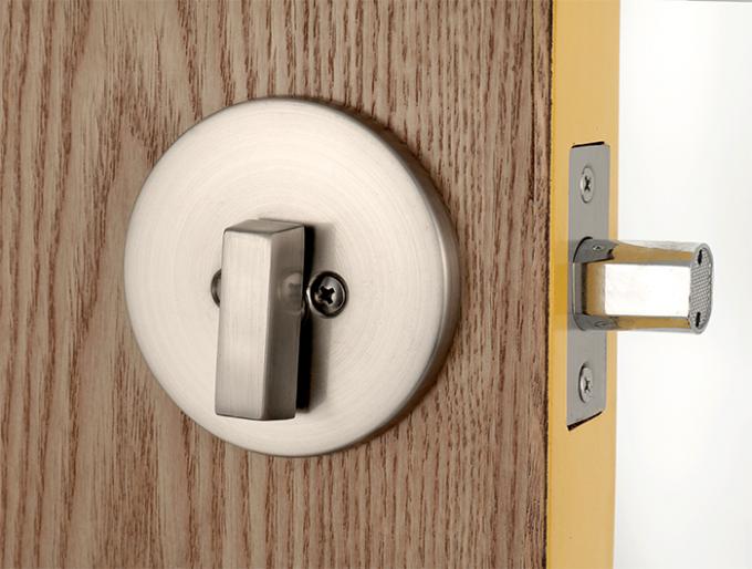 ステンレス鋼の金属の引き戸は単一シリンダーDeadbolt 3を同じ真鍮のキー締めます