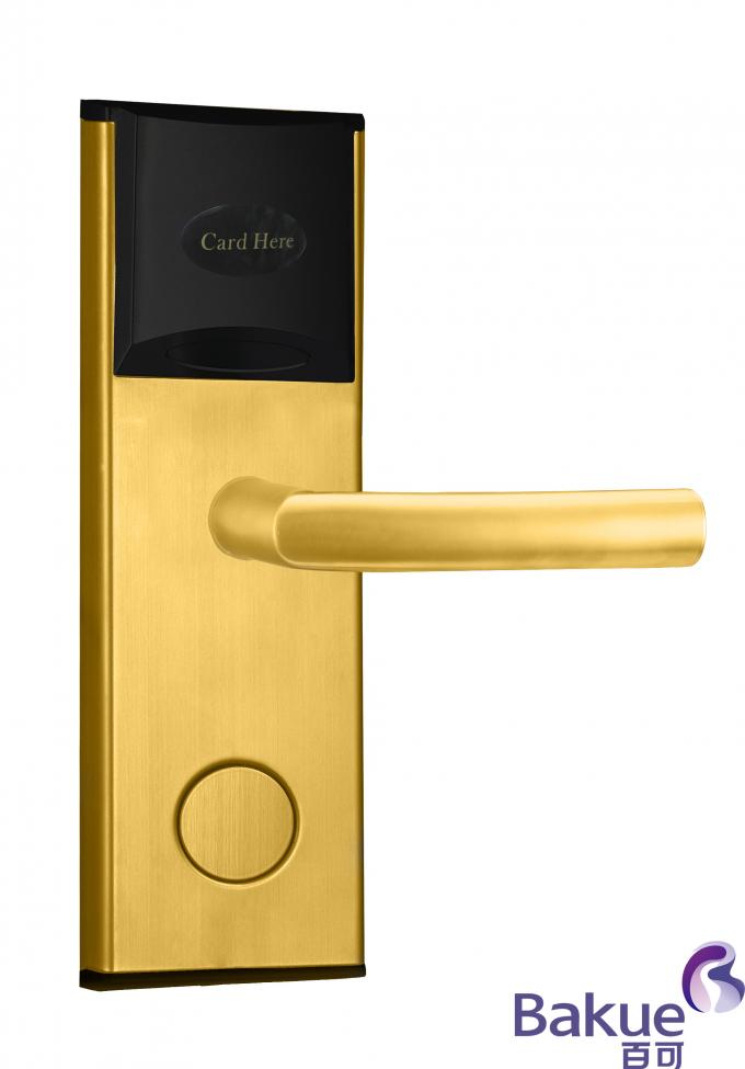 高い安全性電子ロック カード開いたホテルの入口ロック
