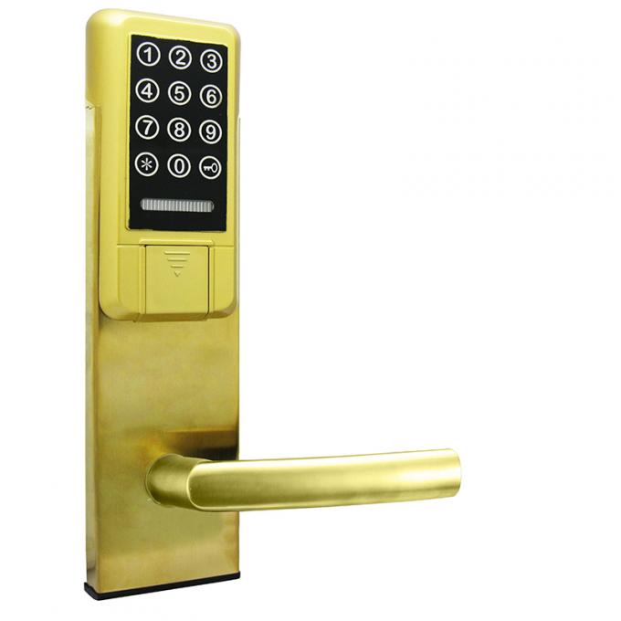 開いた現代ホテル/家の保証電子工学のドア ロックのデジタル カード パスワード