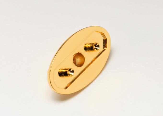 めっきされるハンドバッグ ハードウェア金は現代袋の金属の付属品のための荷物の付属品を分けます