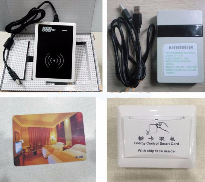 亜鉛合金の電子ドア ロックの高い安全性ソフトウェアRFIDホテルの部屋のドア ロック