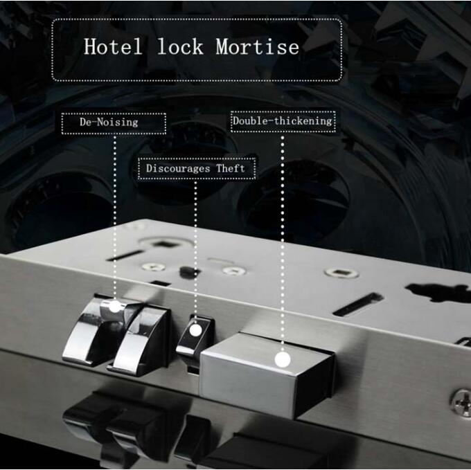パスワードか機械キーによって鍵が開くElectroincの金のドア ロック