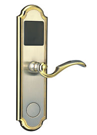 CE認証 ホテル 電子 ドア 鍵 プレート ニッケル 62.5mm 中心距離