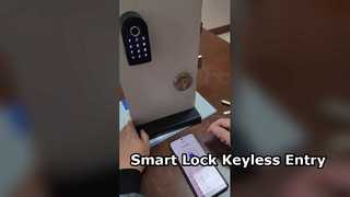 ワイヤレス Bluetooth キーボード スマート デジタル ドア ロック