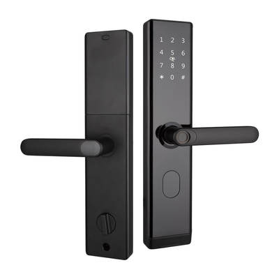 電子 スマート バイオメトリック 指紋 ドアロック BLE Wifi と アルミ合金 セキュリティ