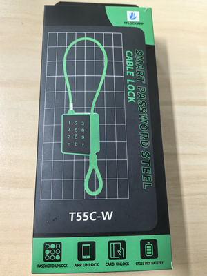 キーフリー スマート・ハンドロック 室外 4MmケーブルとAPP制御 IP65防水