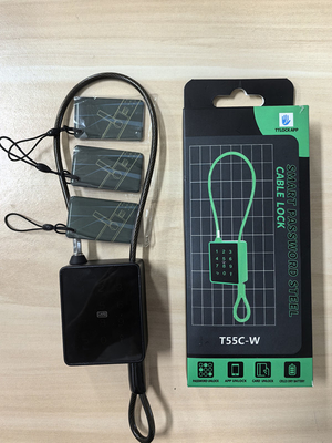 キーフリー スマート・ハンドロック 室外 4MmケーブルとAPP制御 IP65防水