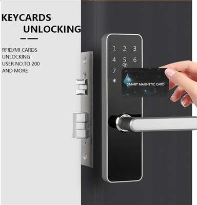 スマートドアロック キーレス NFC / ICカード タッチスクリーンキーボード ホテル APP をロック