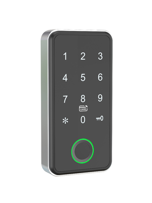 4 AA バッテリー Bluetooth 5.0 スマート指紋キャビネットロック 50 指紋容量