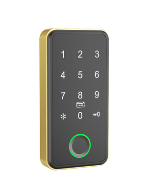 4 AA バッテリー Bluetooth 5.0 スマート指紋キャビネットロック 50 指紋容量