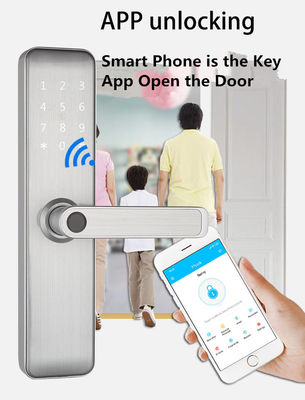 Bluetooth WiFi RFID キーレス スマート ドアロック 家庭 入り口 ドア 部屋 ドア
