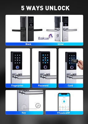 120分 防火指紋 ドアロック 互換式 入口 ドア アパート ドア ホテル ドア オフィス ドア アクセス ソリューション スマート APP WiFI コード