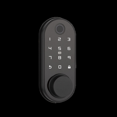 FCC スマートデッドボルト 鍵付きドアロック 指紋コードカード APP WiFi機能